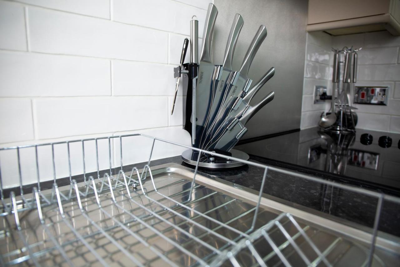 Modern Townhouse Apartment With Free Parking And Wifi Stratford-upon-Avon Exterior foto